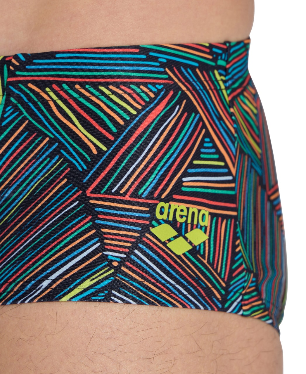 Short a vita bassa UOMO stampa Overview ARENA Black Multi