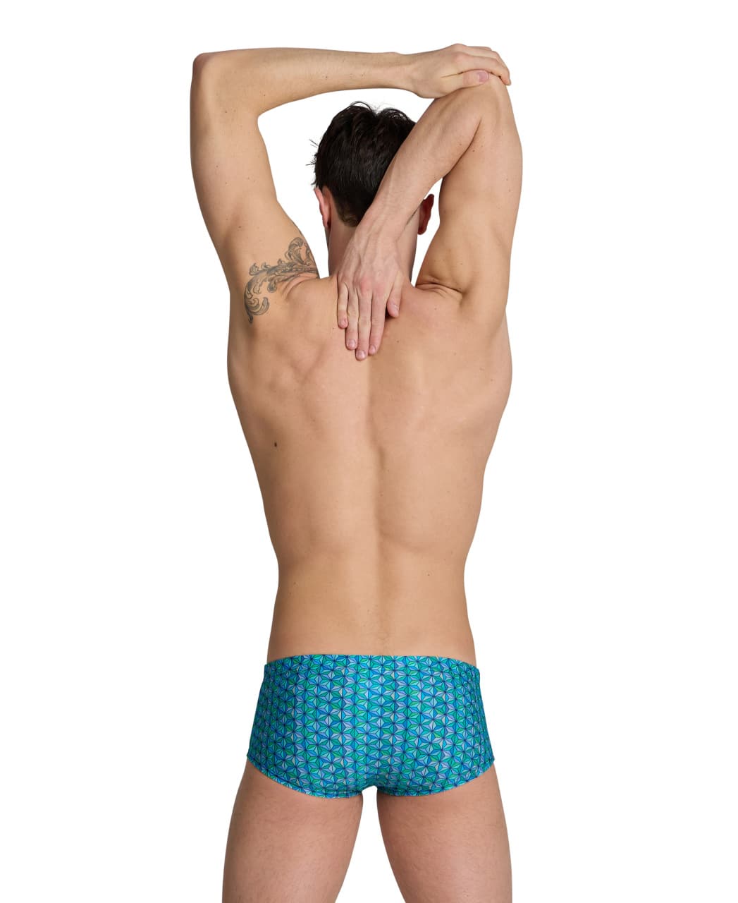 Short a vita bassa UOMO stampa Starfish ARENA Turquoise Multi