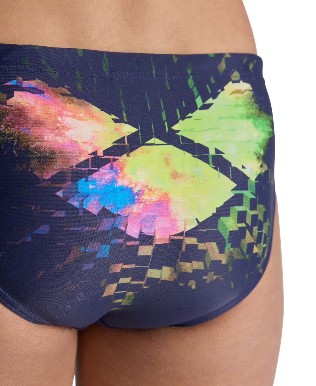 COSTUME bambino Stampa Multi Pixels ARENA Blu