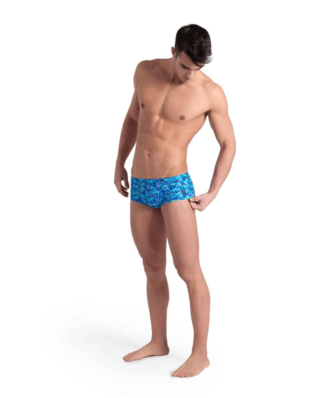 007166-580-MEN'S ARENA POOLTILES SWIM LOW WAIST SHORT-03.jpg Short a vita bassa Uomo POOLTILES ARENA
