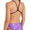 007739-900-WOMEN'S ARENA ESCAPE SWIMSUIT CHALLENGE BACK-004.9648e8fd Costume donna ESCAPE CHALLENGE BACK ARENA Black Team Purple