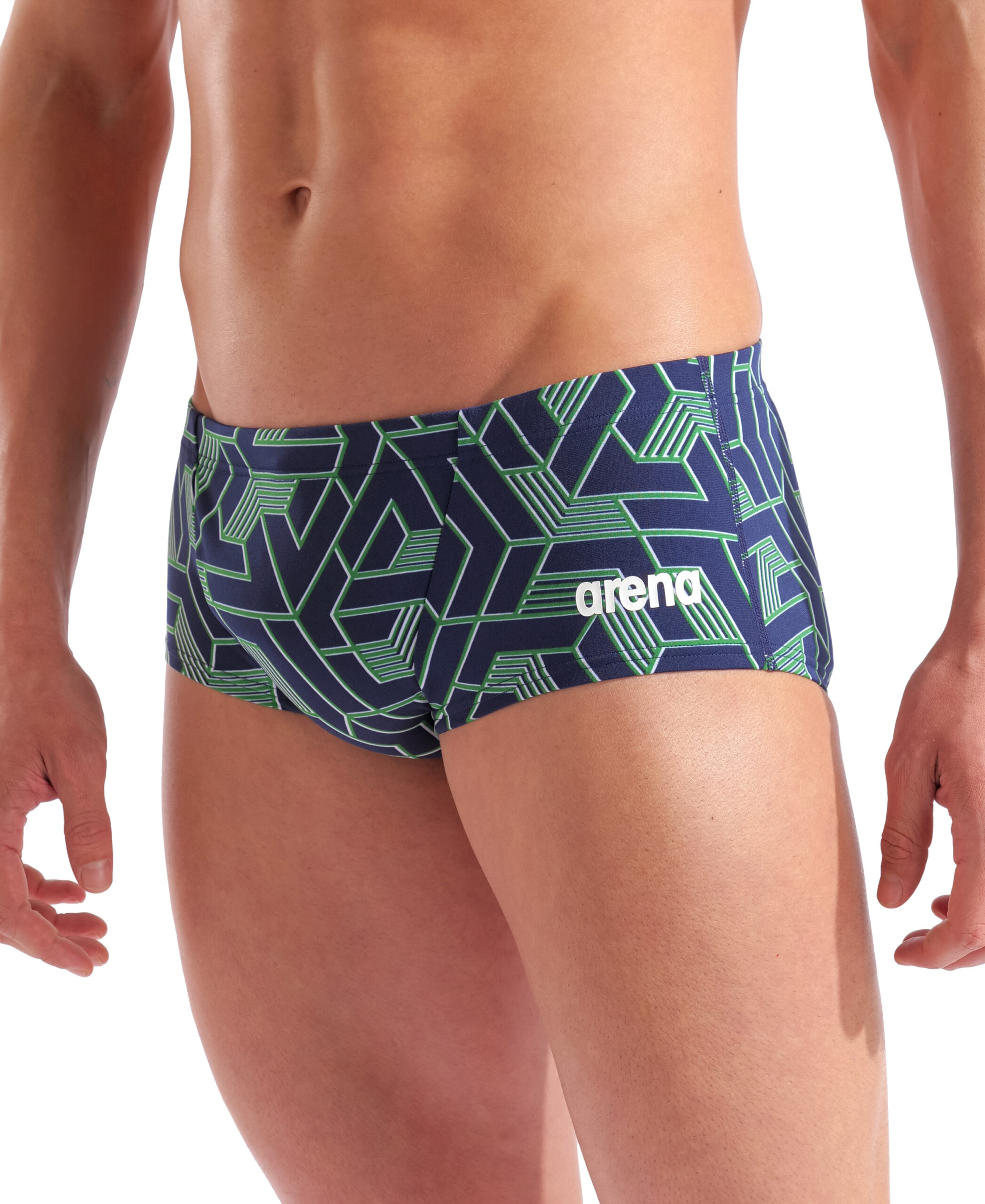 SHORT vita bassa uomo ESCAPE ARENA Team Blue Green