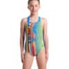007918-608-GIRL'S ARENA PALETTE SWIMSUIT SWIM PRO BACK-001.jpg COSTUME bambina Palette ARENA
