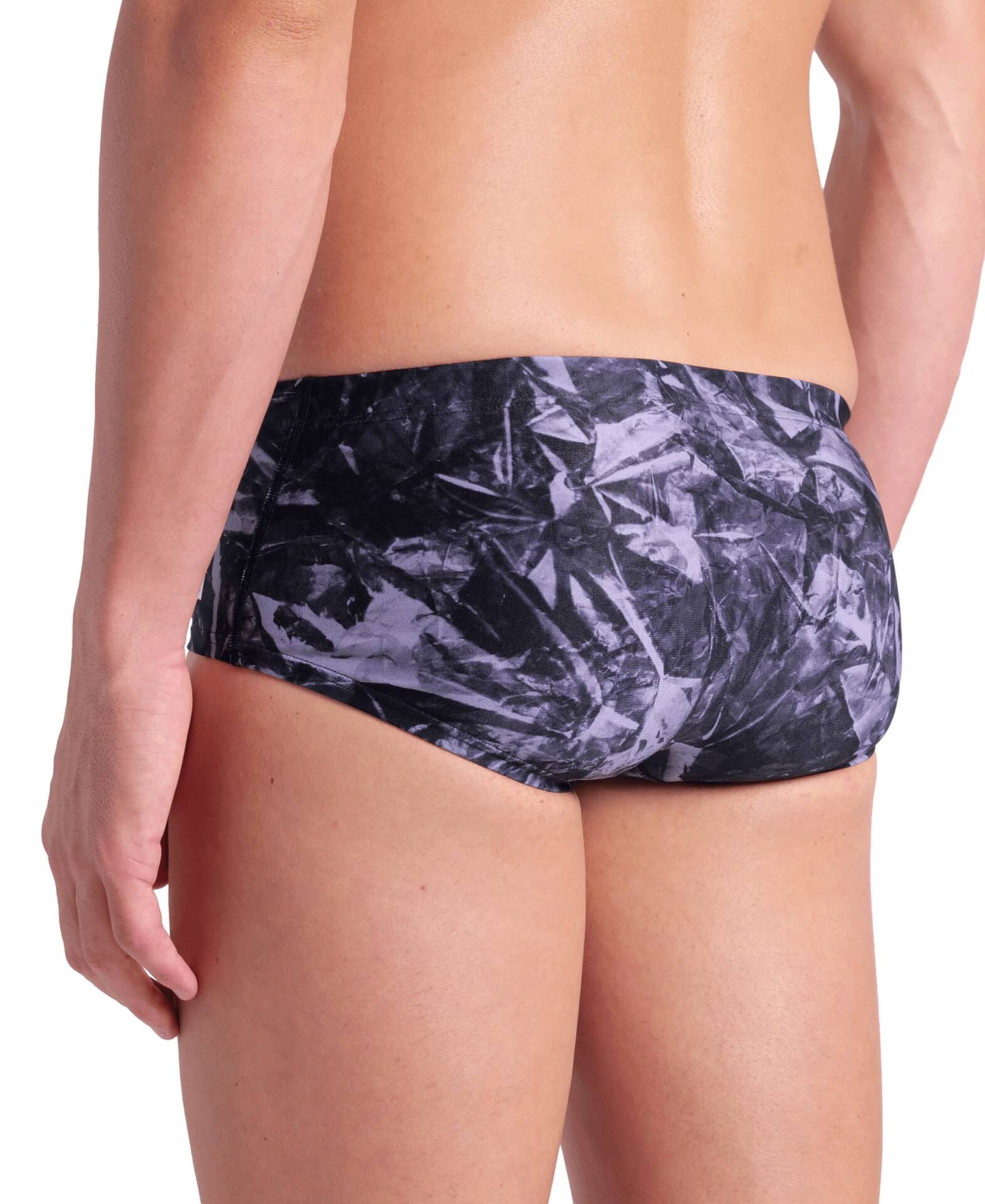 007923-500-MEN'S ARENA TEAM CRACKLE SWIM LOW WAIST SHORT-004.42b61662 SHORT vita bassa uomo ARENA TEAM CRACKLE Black