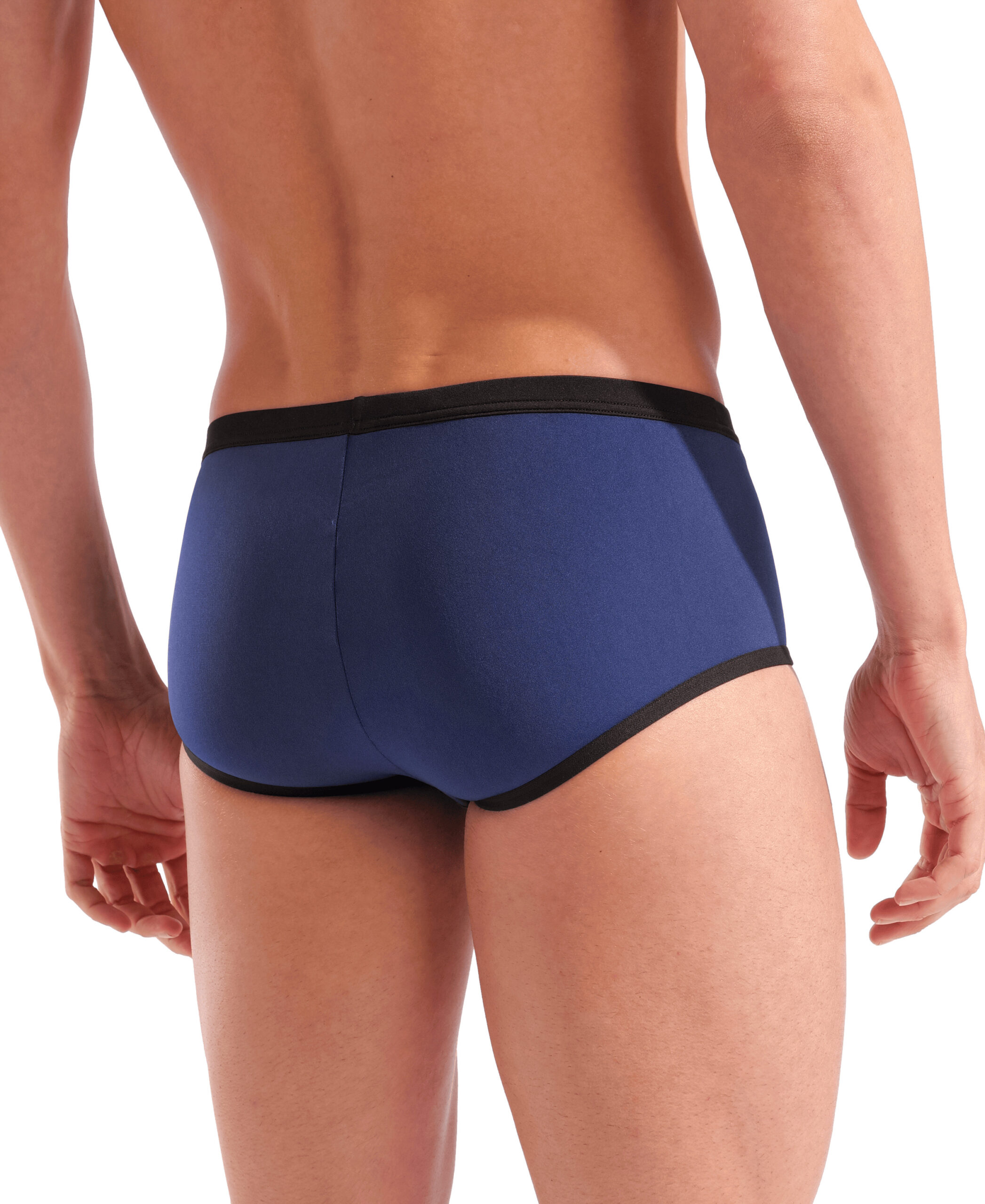 Short a vita bassa Uomo BIG LOGO ARENA Navy Black