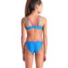 BIKINI SOLID TWO PIECES ARENA bambina Blue Rose