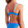 BIKINI SOLID TWO PIECES ARENA bambina Blue Rose