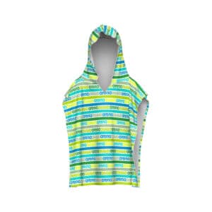 TERRY PONCHO ARENA KIDS Artic Lime