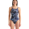 010165-570-WOMEN'S ARENA SCRATCHED SWIMSUIT SUPER FLY BACK-001.1d43214e Costume donna STRATCHED ARENA Black Navy
