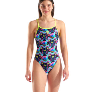 Costume donna CHAMELEONS ARENA Black Artic Lime