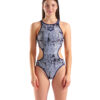 010267-157-WOMEN'S ARENA ONE LACQUER ONE PIECE-001.0ee5c91b Costume Intero Donna Arena One LACQUER One Piece White Navy