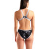010267-551-WOMEN'S ARENA ONE LACQUER ONE PIECE-002.d3dbfece Costume Intero Donna Arena One LACQUER One Piece Black White
