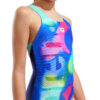 010286-740-GIRL'S ARENA SPRAY PAINT SWIMSUIT SWIM PRO BACK-004.75c3c6cb COSTUME bambina SPRAY PAINT ARENA