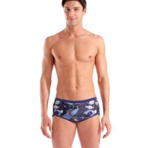 SHORT vita bassa uomo SCRATCHED ARENA Black Navy