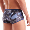 010293-570-MEN'S ARENA SCRATCHED SWIM LOW WAIST SHORT-005.38f0d4bc SHORT vita bassa uomo SCRATCHED ARENA Black Navy
