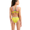 010415-380-GIRL'S ARENA LOGO SWIMSUIT TWO PIECES-002.5f7b1b1b BIKINI LOGO TWO PIECES ARENA bambina Yellow Star Water Shocking
