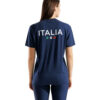 010958-700-ITALIA T-SHIRT TEAM STRIPE-005.20653553 T-Shirt Unisex TEAM STRIPE ARENA Blu