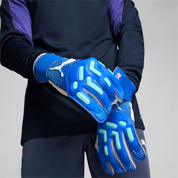 Guanti da portiere FUTURE PRO HYBRID PUMA Bluemazing