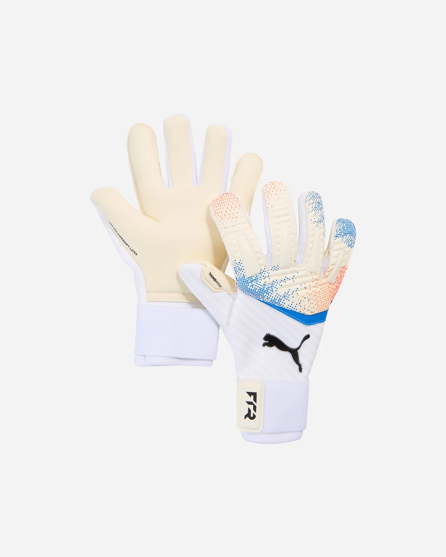 Guanti da portiere FUTURE PRO HYBRID PUMA White Glowing