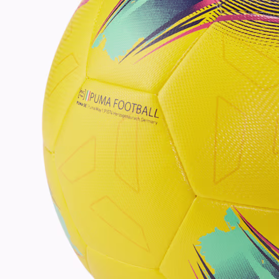 Pallone da calcio PUMA Orbita Serie A 24/25 Hybrid Giallo