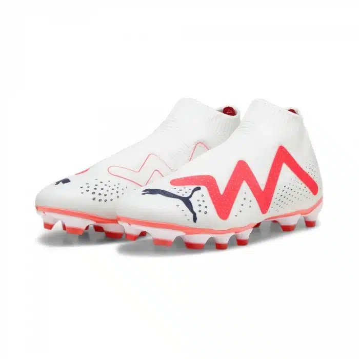 10736601 e Scarpa calcio FUTURE MATCH+ LL FG/AG PUMA Bianca
