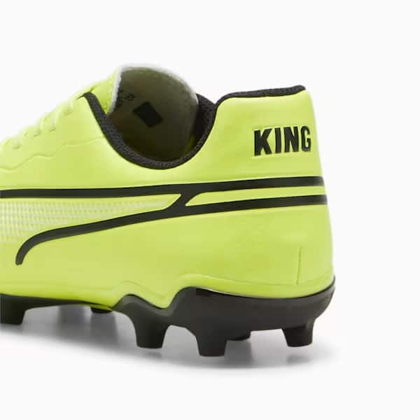 10757304 c Scarpe calcio PUMA KING MATCH FG/AG Junior Lime
