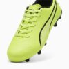 10757304 f Scarpe calcio PUMA KING MATCH FG/AG Junior Lime