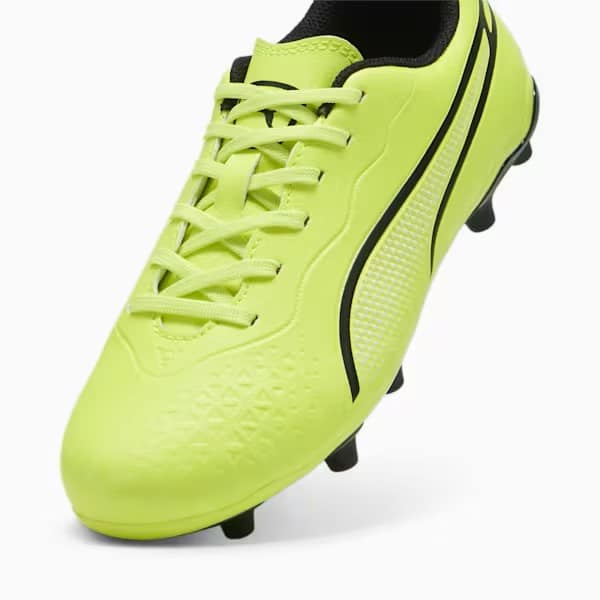 10757304 f Scarpe calcio PUMA KING MATCH FG/AG Junior Lime
