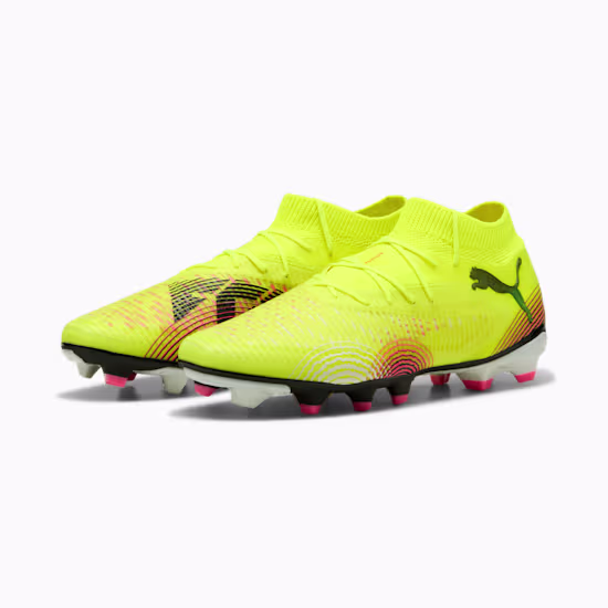 10813903 b Scarpa calcio FUTURE 8 PRO FG/AG PUMA Yellow Alert