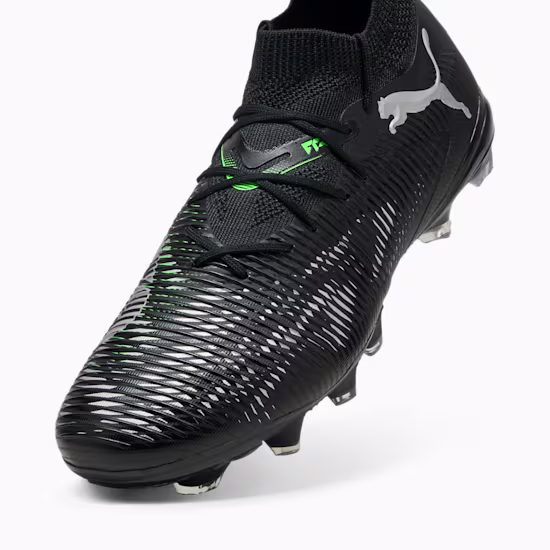 10814002 f Scarpa calcio FUTURE 8 MATCH FG/AG PUMA Black Gray Green