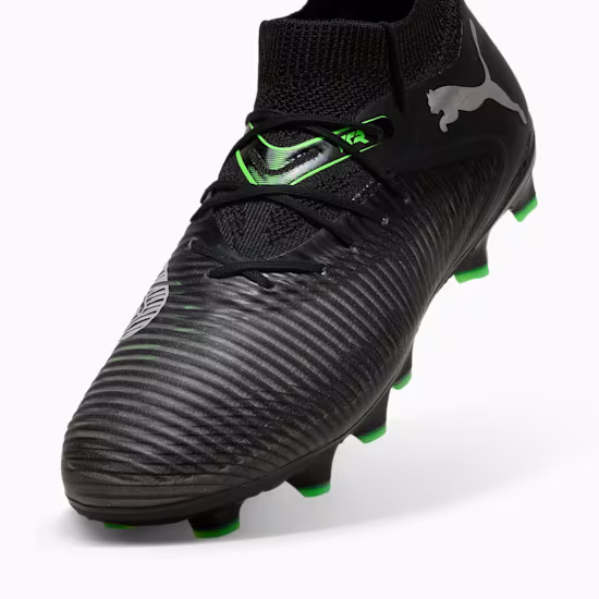 10814202 f Scarpa calcio FUTURE 8 PRO FG/AG PUMA Black Gray Green Junior