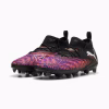 10814301 b Scarpa calcio FUTURE 8 MATCH FG/AG Black Glowing JUNIOR