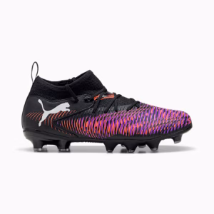 Scarpa calcio FUTURE 8 MATCH FG/AG Black Glowing JUNIOR