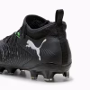 10814302 c Scarpa calcio FUTURE 8 MATCH FG/AG Black Gray Green JUNIOR