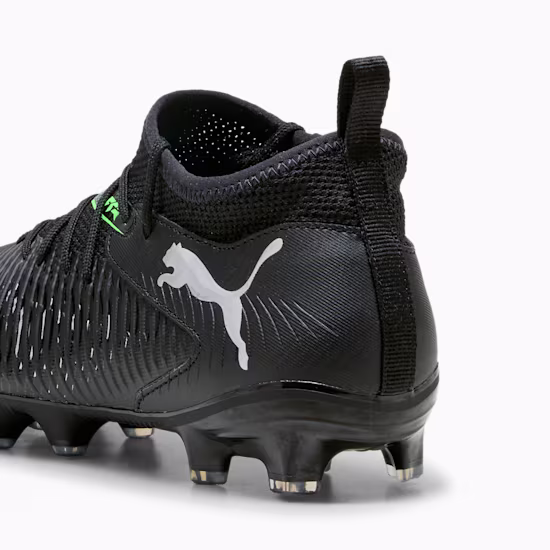 10814302 c Scarpa calcio FUTURE 8 MATCH FG/AG Black Gray Green JUNIOR
