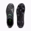 10814302 d Scarpa calcio FUTURE 8 MATCH FG/AG Black Gray Green JUNIOR