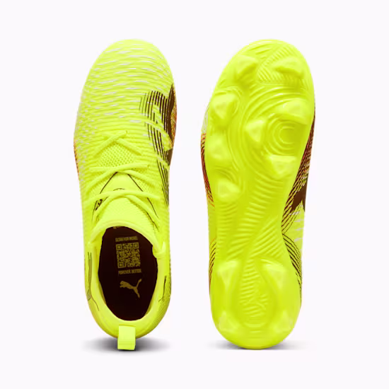 10814303 d Scarpa calcio FUTURE 8 MATCH FG/AG Yellow Alert JUNIOR