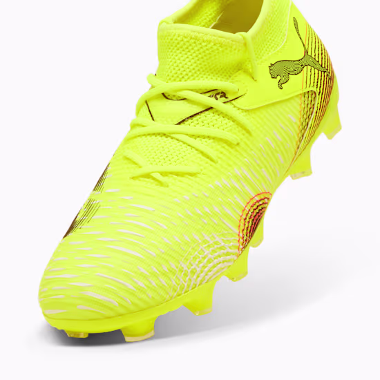 10814303 f Scarpa calcio FUTURE 8 MATCH FG/AG Yellow Alert JUNIOR
