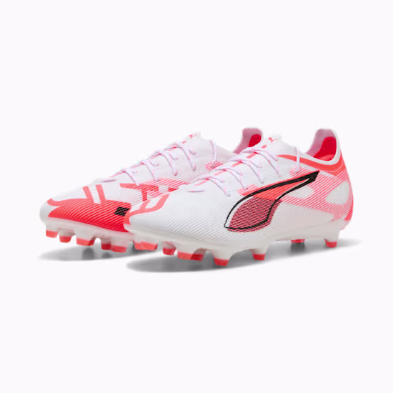 10816101 b Scarpa calcio ULTRA 5 PRO FG/AG PUMA White