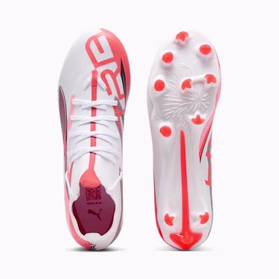10816401 D Scarpa calcio Donna ULTRA 5 MATCH FG/AG PUMA Glowing Red