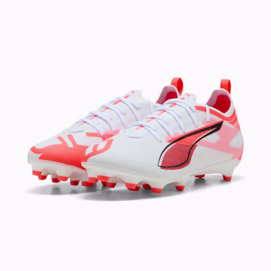 10816501 b Scarpa calcio ULTRA 5 PRO FG/AG PUMA White