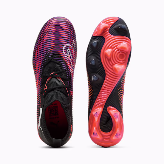 10838201 d Scarpa calcio DONNA FUTURE 8 MATCH FG/AG PUMA Black Glowing