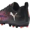 108393_01_05 Scarpa calcio FUTURE 8 PLAY MG PUMA Black Glowing Junior