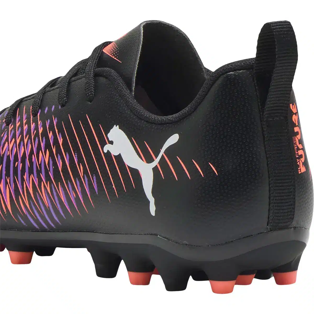 108393_01_05 Scarpa calcio FUTURE 8 PLAY MG PUMA Black Glowing Junior