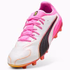 SCARPE calcio PUMA KING 20 ULTIMATE FG/AG White-Poison Pink-Bright Aqua