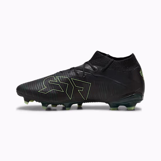 10858802 e Scarpa calcio FUTURE 8 PRO FG/AG PUMA Black Green