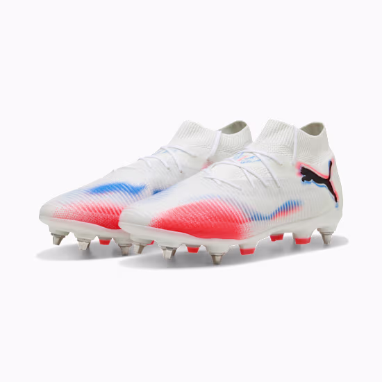 10858901 b Scarpa calcio FUTURE 8 PRO MxSG PUMA White Glowing Red