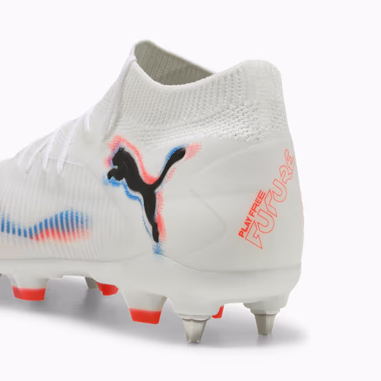 10858901 c Scarpa calcio FUTURE 8 PRO MxSG PUMA White Glowing Red