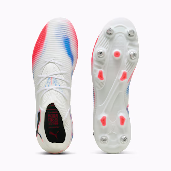 10858901 d Scarpa calcio FUTURE 8 PRO MxSG PUMA White Glowing Red