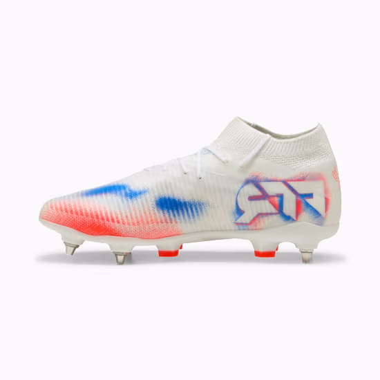 10858901 e Scarpa calcio FUTURE 8 PRO MxSG PUMA White Glowing Red